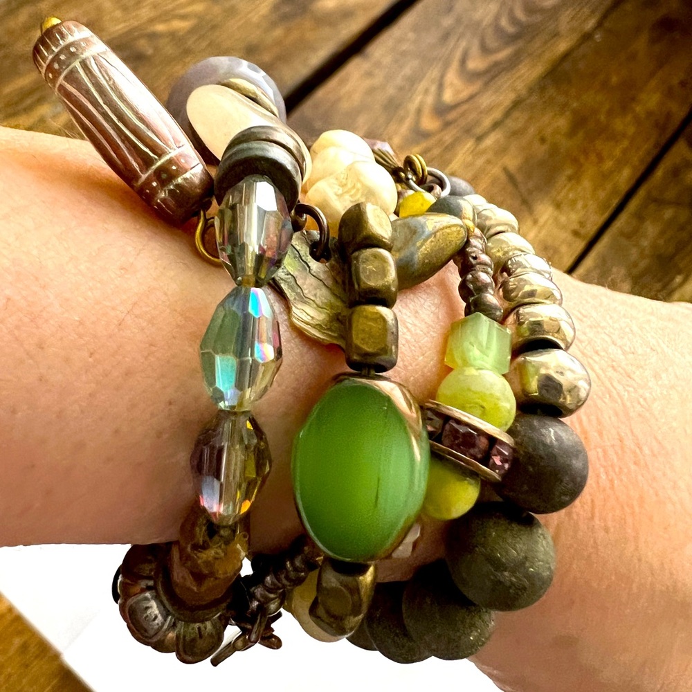 Hand Made Beaded Bracelets - Picture 2 of 10